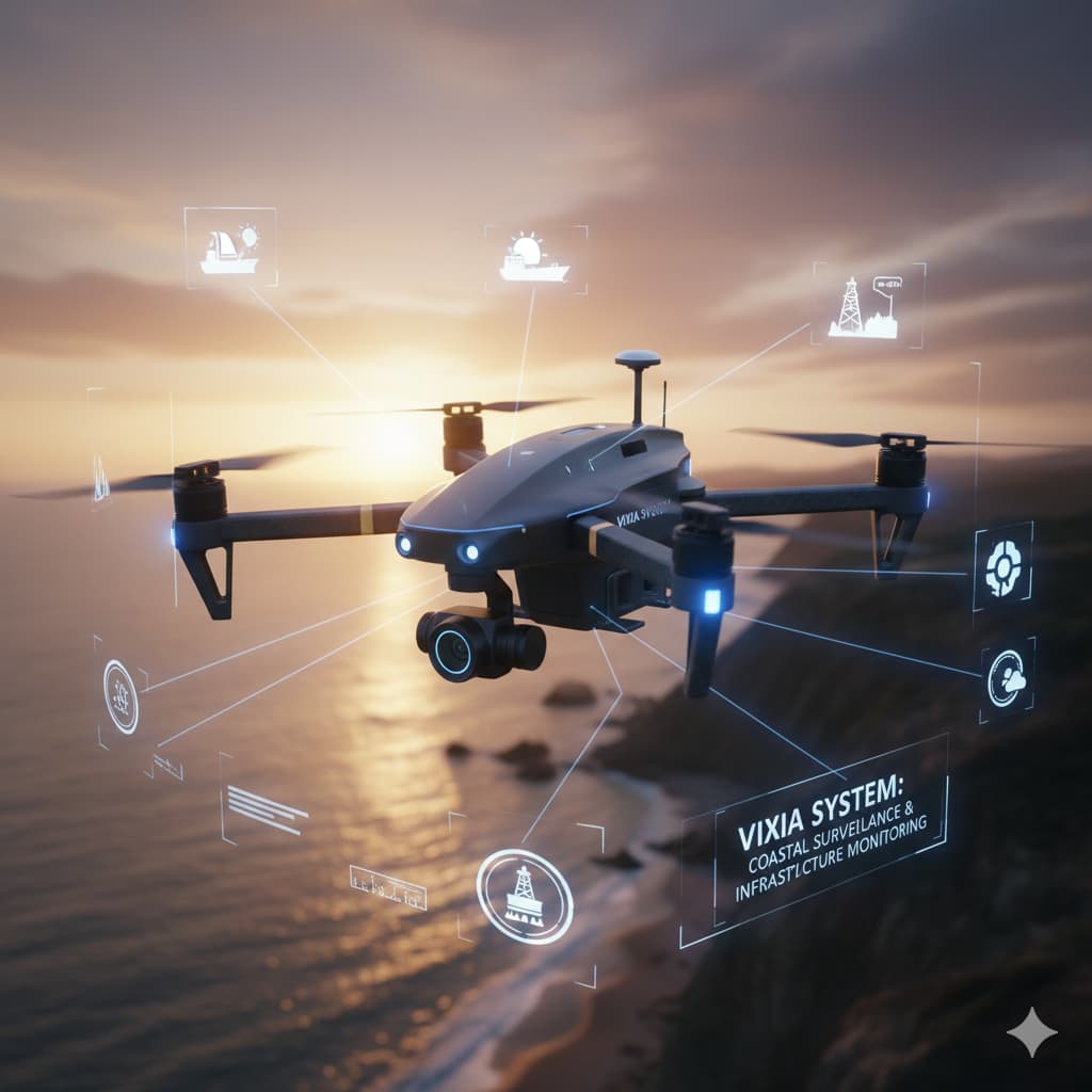 Uso de drones para análisis de datos ambientales en entornos acuáticos